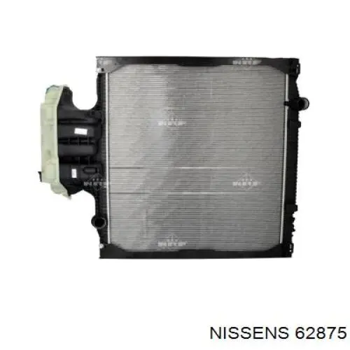 Купити 62875 Nissens Радіатор двигуна