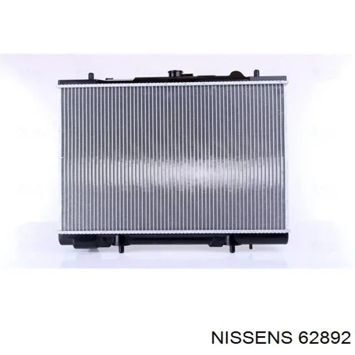 62892 Nissens радіатор охолодження двигуна