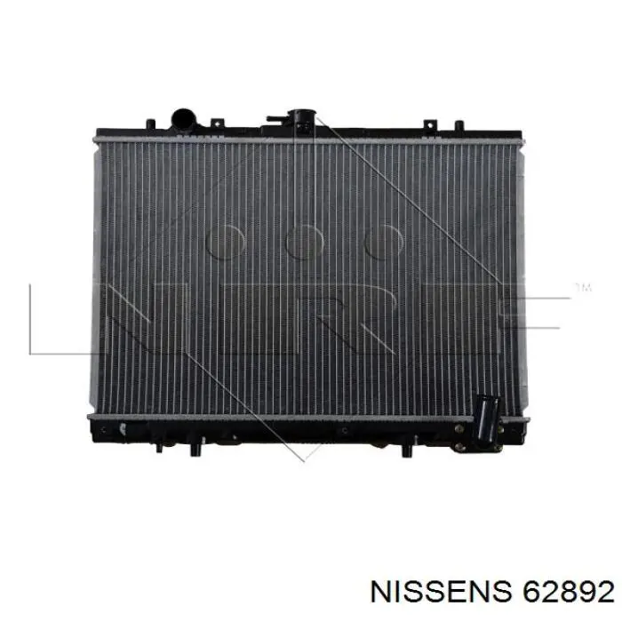 62892 Nissens Радіатор охолодження двигуна