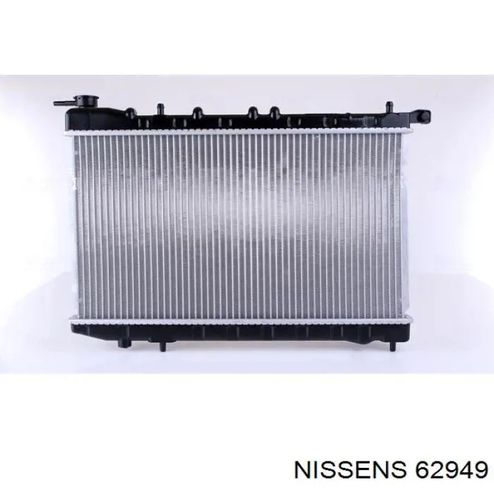 62949 Nissens радіатор охолодження двигуна