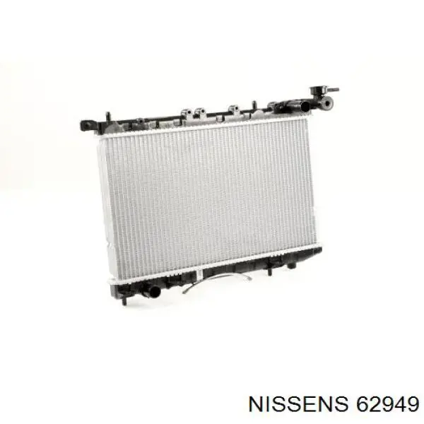 Радіатор основний Nissens 62949 ціна, від 73.96 USD
