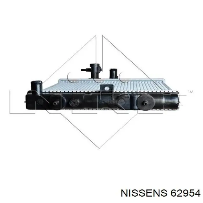 62954 Nissens Радіатор охолодження двигуна