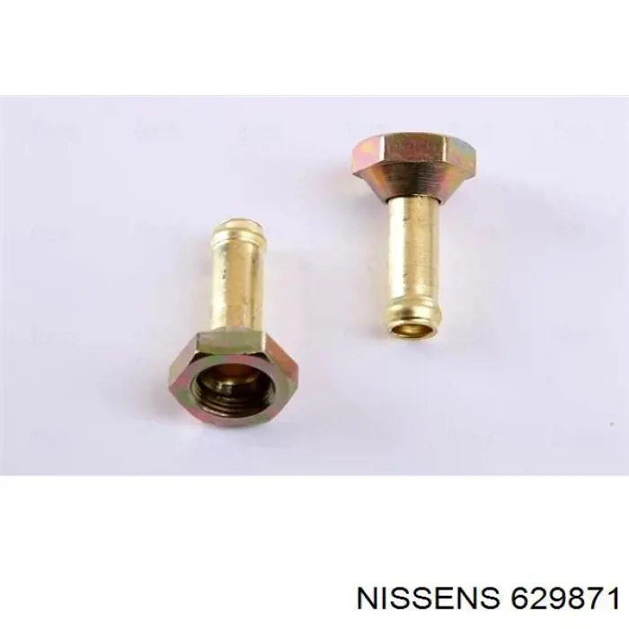 Радіатор основний Nissens 629871 ціна, від 56.51 USD