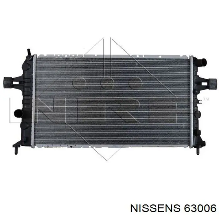 Купити 63006 Nissens Радіатор двигуна