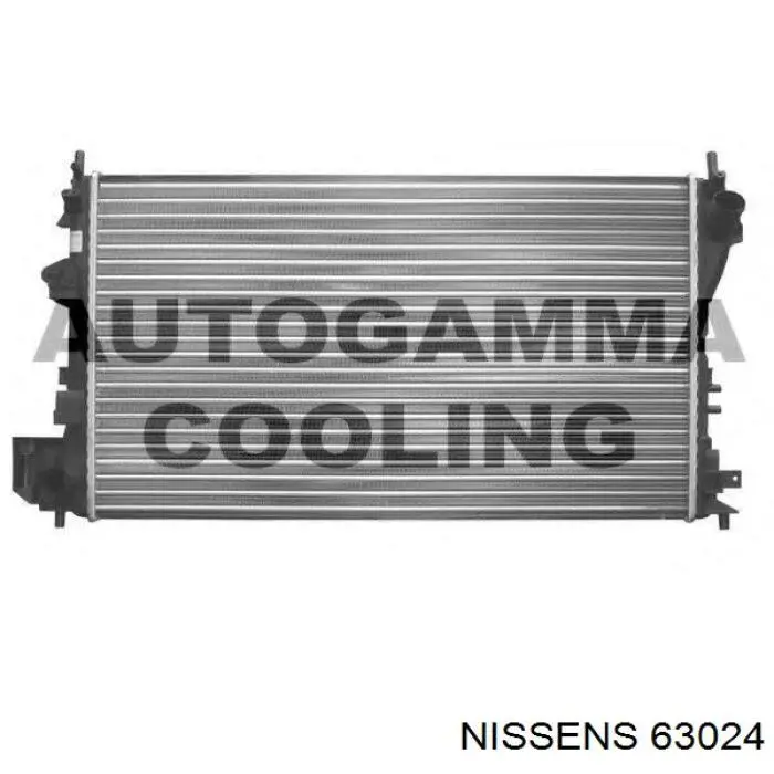 Радіатор основний Nissens 63024 ціна, від 61.48 USD