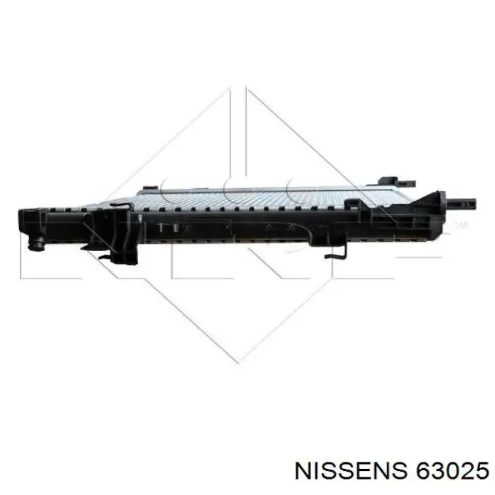 63025 Nissens радіатор охолодження двигуна
