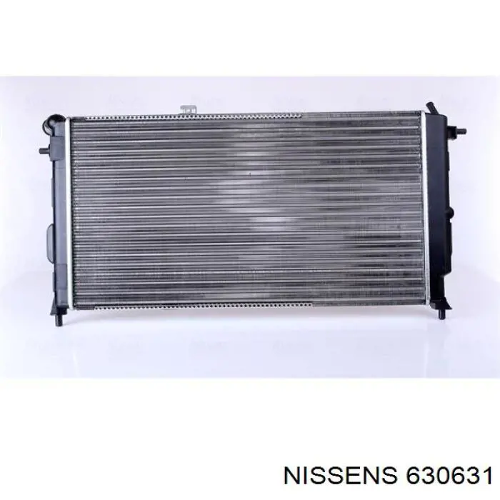 630631 Nissens радіатор охолодження двигуна