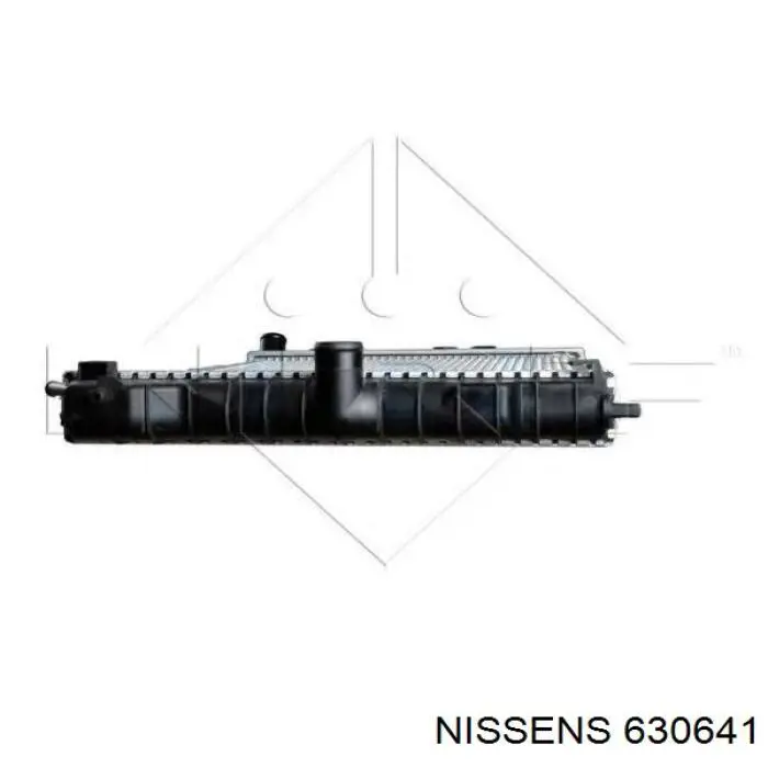 630641 Nissens Радіатор охолодження двигуна