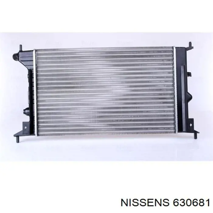 630681 Nissens радіатор охолодження двигуна