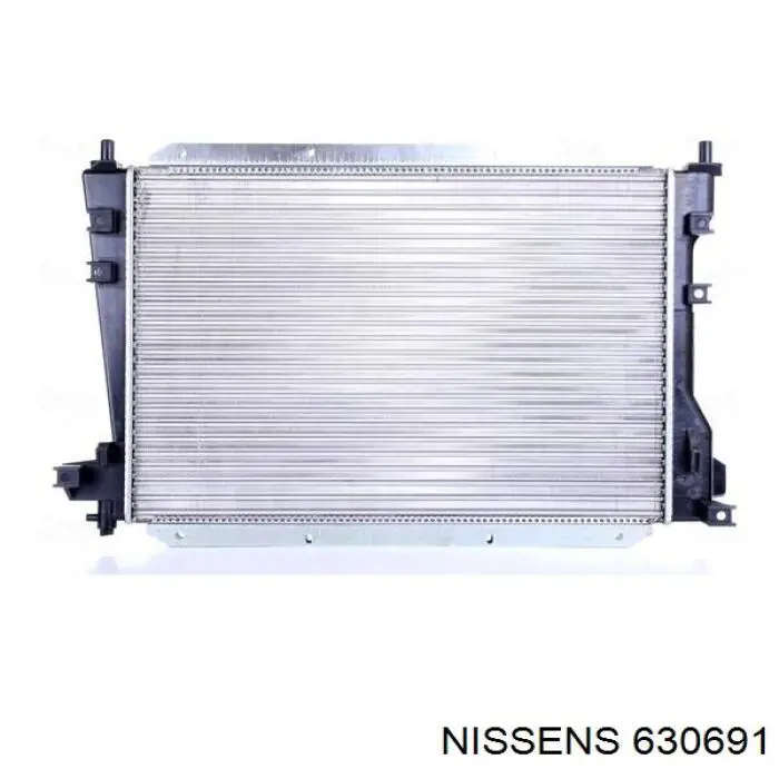 Радіатор основний Nissens 630691 ціна, від 46.28 USD