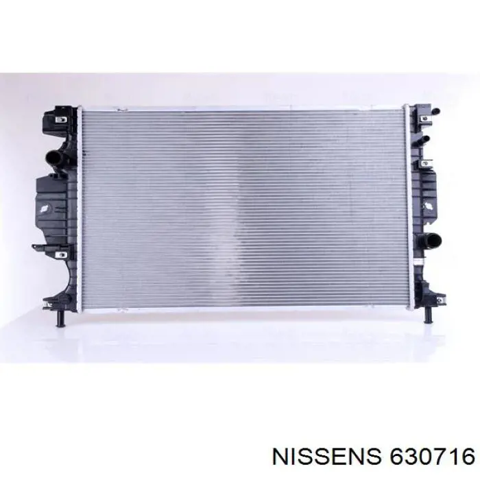 630716 Nissens радіатор охолодження двигуна