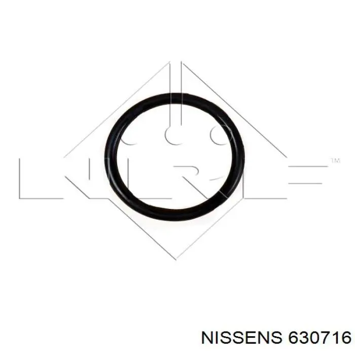 Купити 630716 Nissens Радіатор двигуна