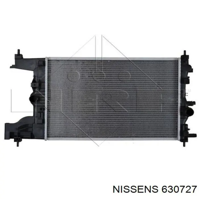630727 Nissens радіатор охолодження двигуна