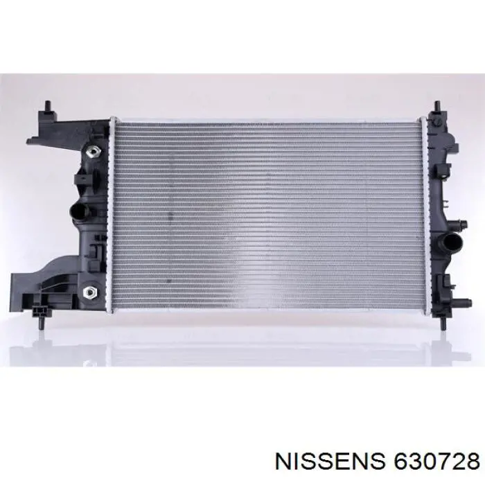 630728 Nissens радіатор охолодження двигуна