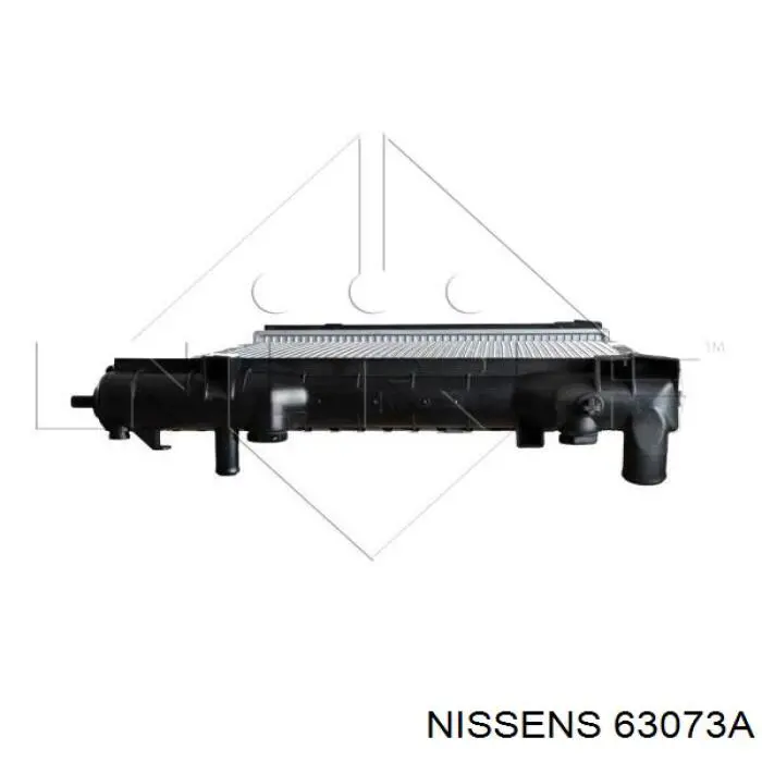 Купити 63073A Nissens Радіатор двигуна