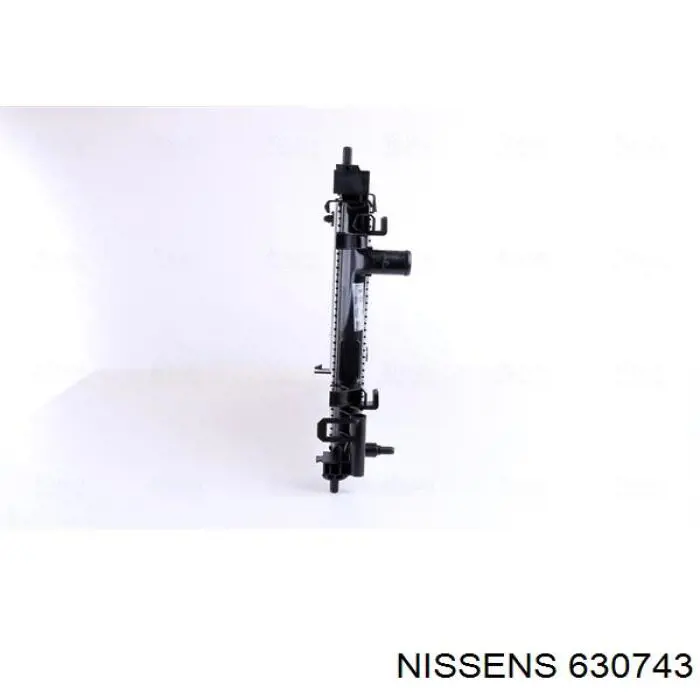 630743 Nissens радіатор охолодження двигуна