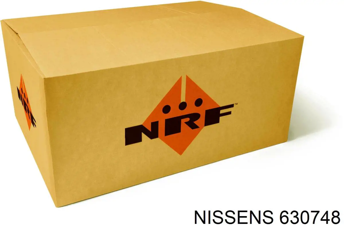 Купити 630748 Nissens Радіатор двигуна