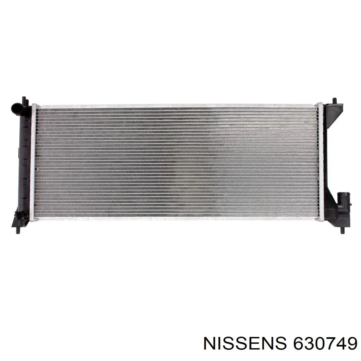 630749 Nissens радіатор охолодження двигуна