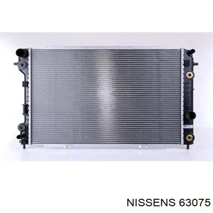 63075 Nissens радіатор охолодження двигуна
