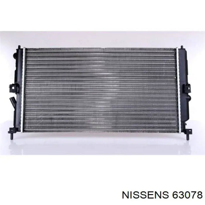 63078 Nissens радіатор охолодження двигуна