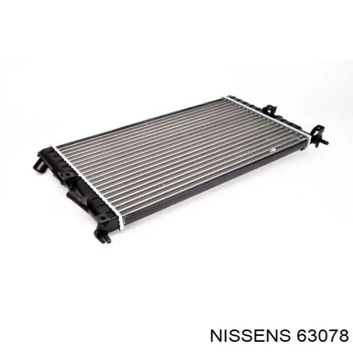 Купити 63078 Nissens Радіатор двигуна