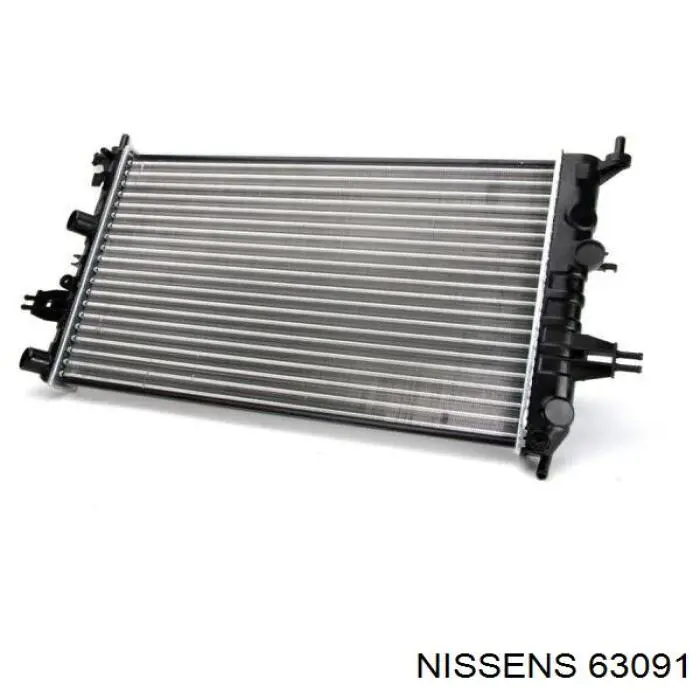 Купити 63091 Nissens Радіатор двигуна