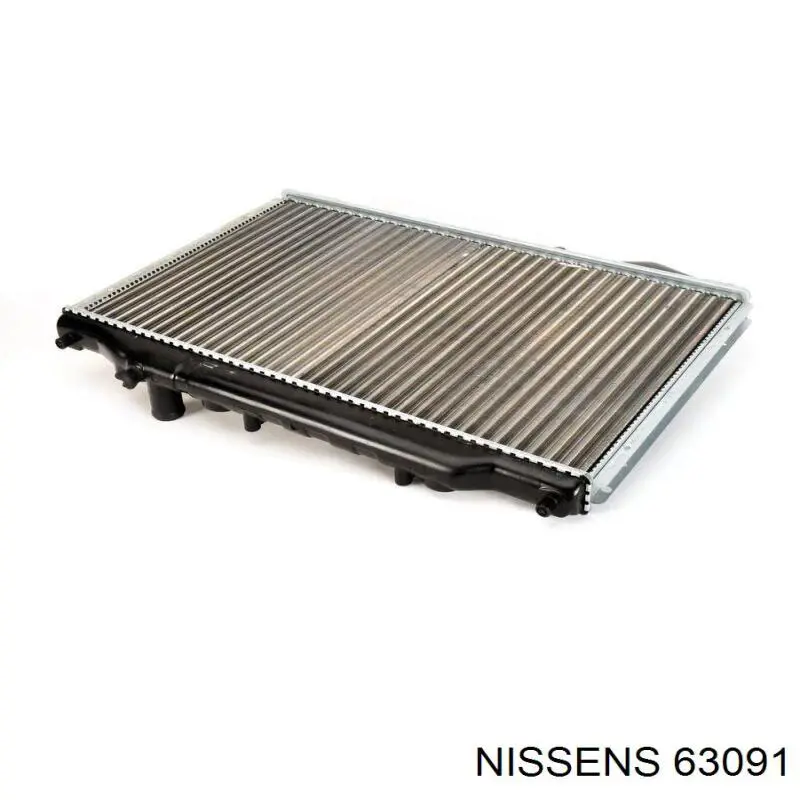 Радіатор основний Nissens 63091 ціна, від 75.76 USD