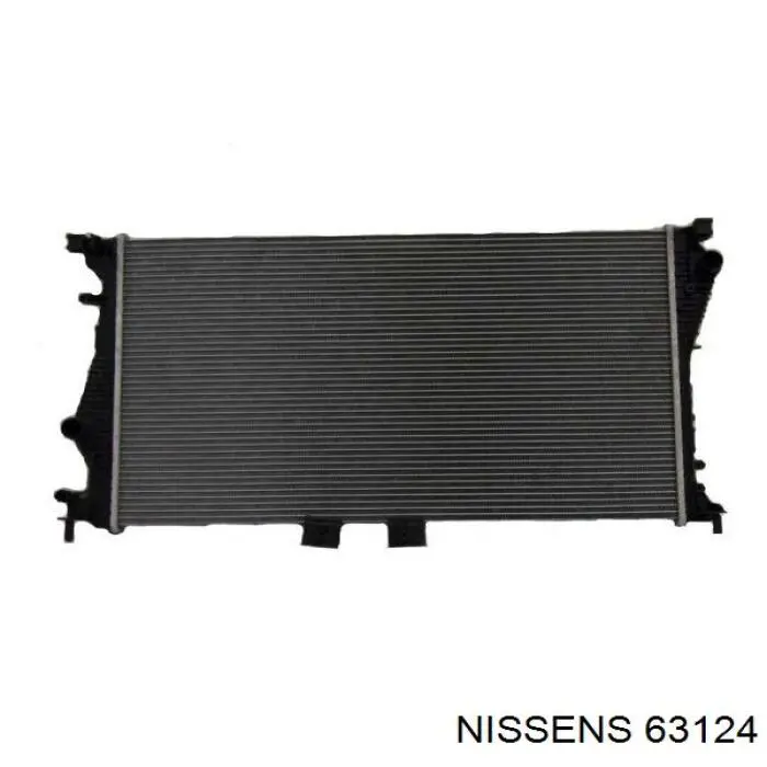 Радіатор охолодження Nissens 63124