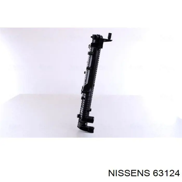 63124 Nissens Радіатор охолодження двигуна