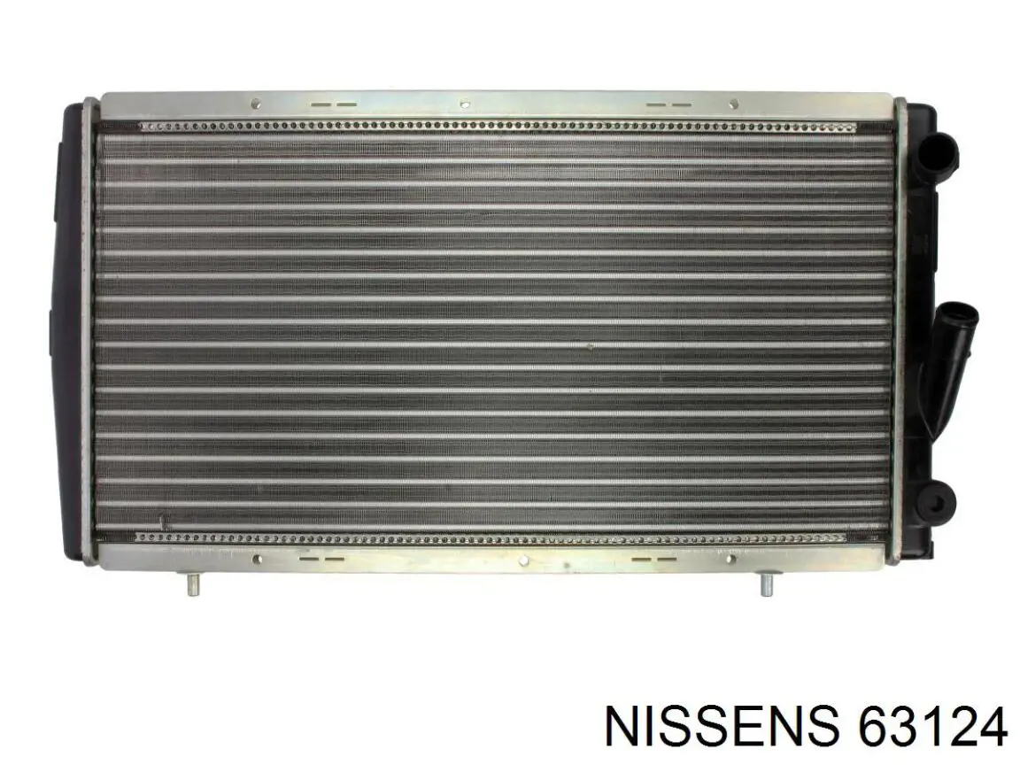 Радіатор основний Nissens 63124 ціна, від 172.51 USD