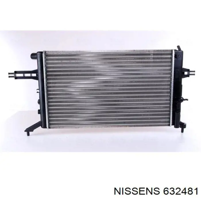 Радіатор 632481 Nissens