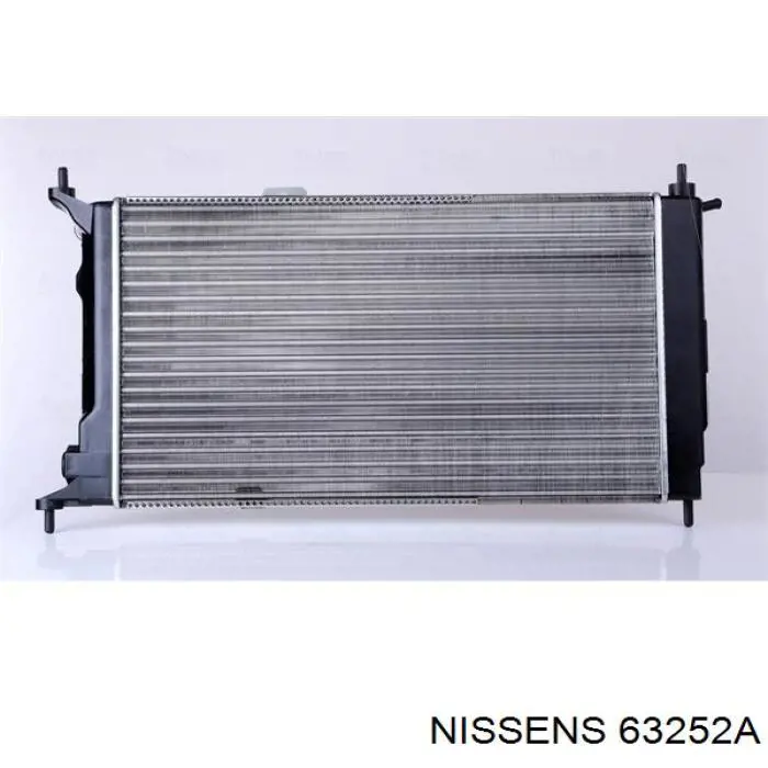 63252A Nissens Радіатор охолодження двигуна