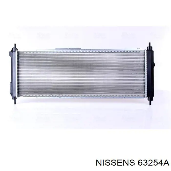 63254A Nissens радіатор охолодження двигуна