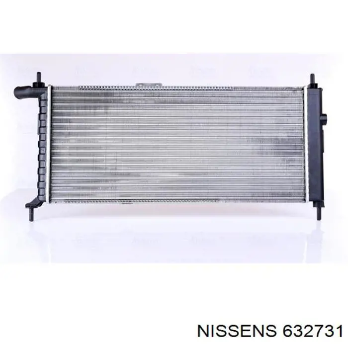 632731 Nissens радіатор охолодження двигуна