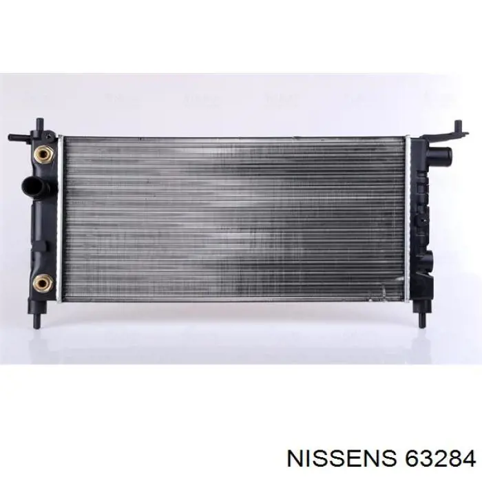 63284 Nissens радіатор охолодження двигуна