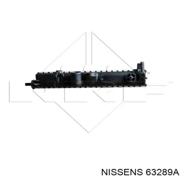Радіатор основний Nissens 63289A ціна, від 47.08 USD