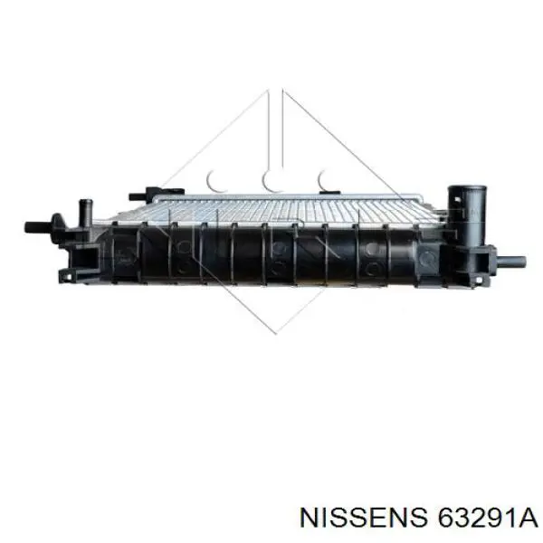 Радіатор основний Nissens 63291A ціна, від 56.23 USD