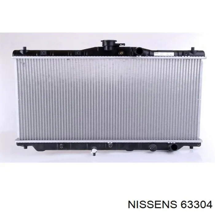 63304 Nissens радіатор охолодження двигуна