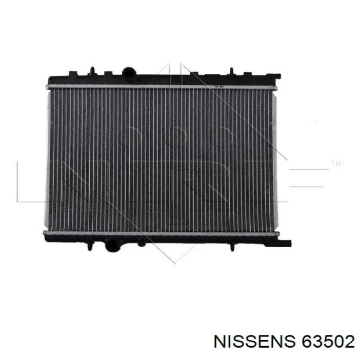 Радіатор 63502 Nissens