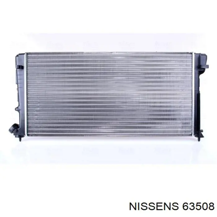 63508 Nissens радіатор охолодження двигуна