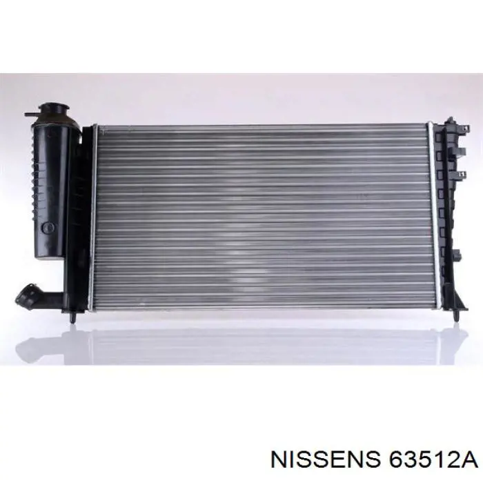 Радіатор основний Nissens 63512A ціна, від 59.74 USD
