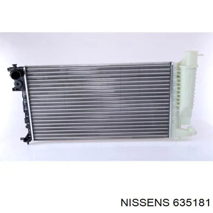 635181 Nissens радіатор охолодження двигуна