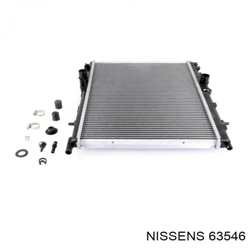 Радіатор 63546 Nissens