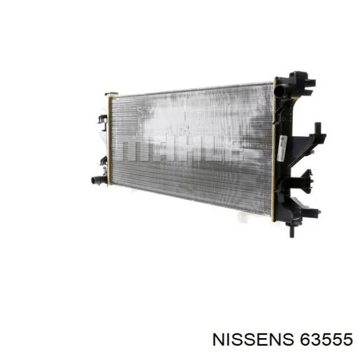Купити 63555 Nissens Радіатор двигуна