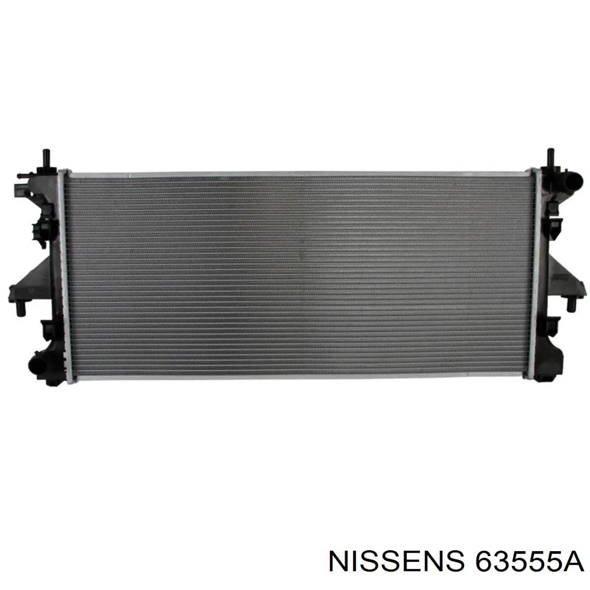 63555A Nissens радіатор охолодження двигуна