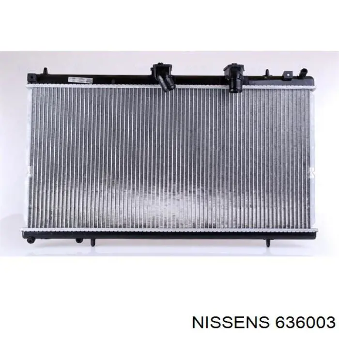 636003 Nissens радіатор охолодження двигуна
