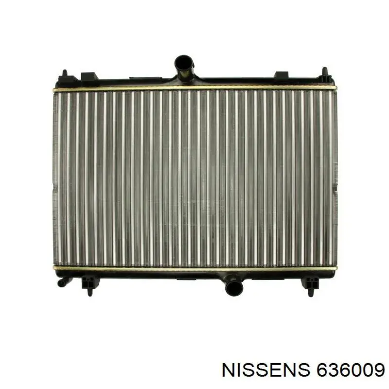 636009 Nissens радіатор охолодження двигуна