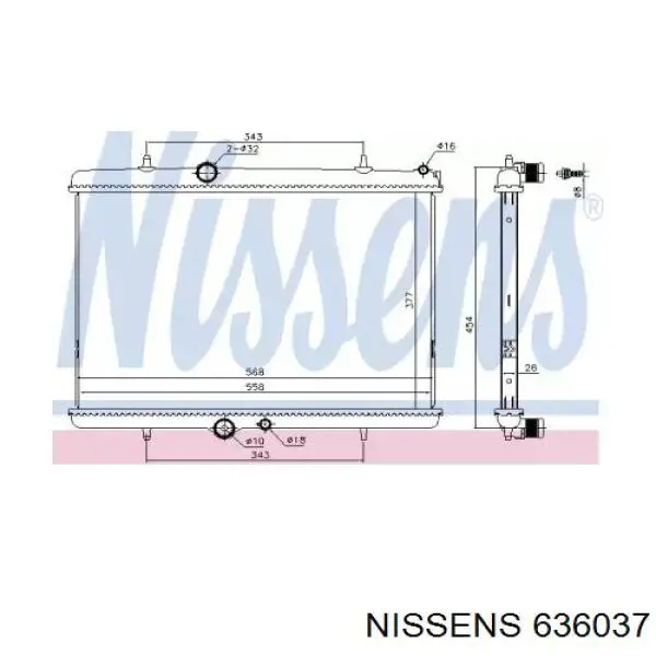 636037 Nissens 