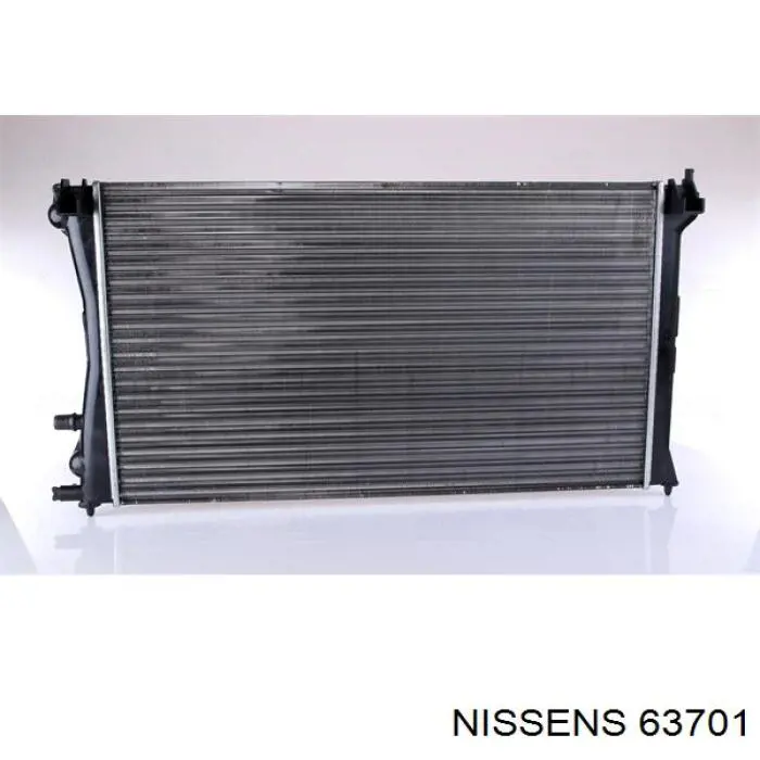 63701 Nissens радіатор охолодження двигуна