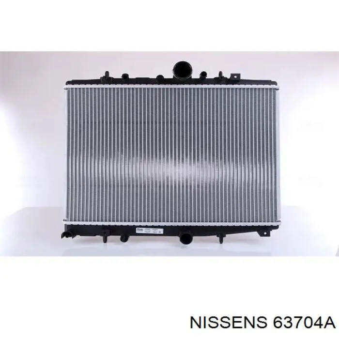 63704A Nissens радіатор охолодження двигуна